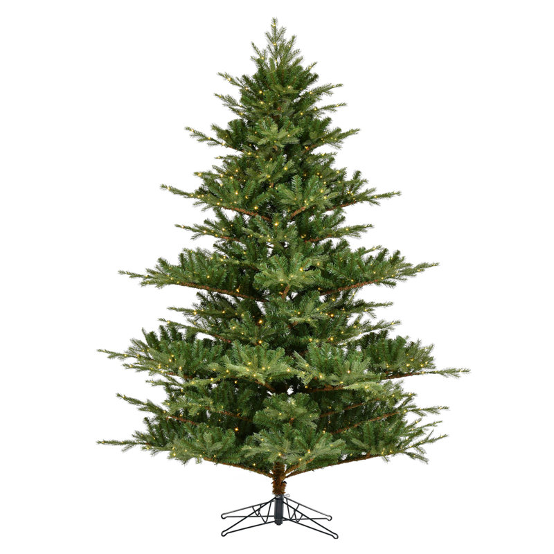 Vickerman Sherman Fir Artificial Christmas Tree, 7.5 ft