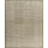 Capri Azm Wool Geometric Area Rug in Gray