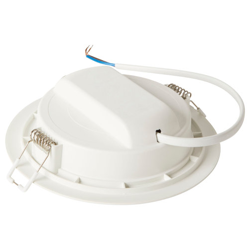 Indoor Downlight (White) 800lm Cool White LED Integrated Spotlight with IP20 Rating - 4L1/2115