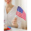 Ensemble de drapeaux en polyester 12,9 x 5,51 po Benita