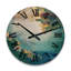 Horloge murale en bois Winona-502332960