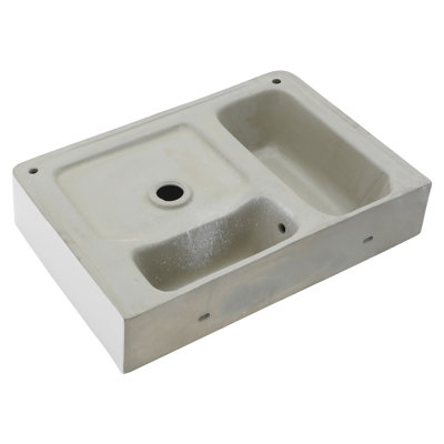 Wall - Mounted Rectangular Bathroom Sink 22.76"X16.5" In Ceramic, Water Repellent Towel Bar Ceramic With Black Bar, Long Term Performance