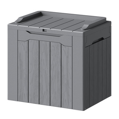 31 Gallons Lockable Resin Deck Box