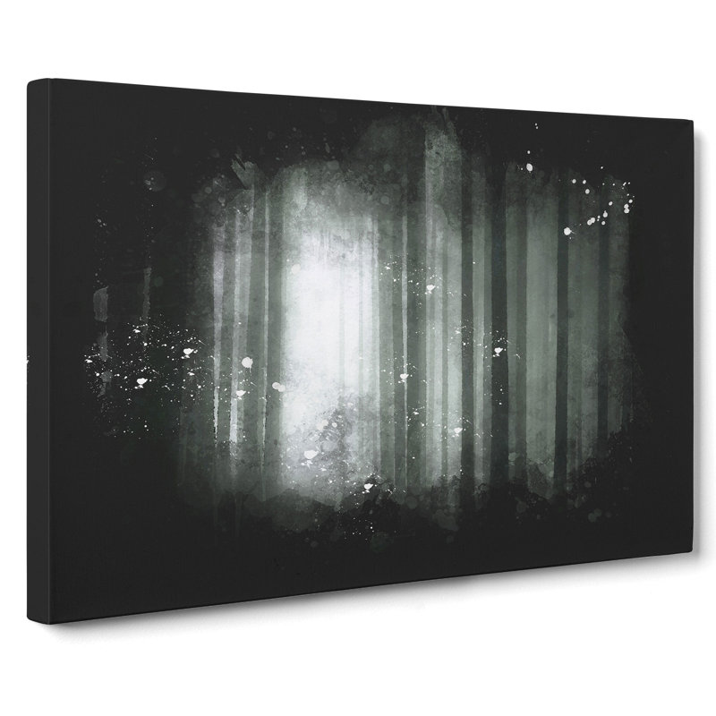 Twilight Forest - Wrapped Canvas Print, 35cm H x 50cm W x 3cm D
