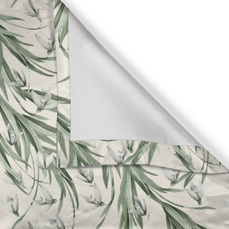 Semi Sheer Curtain Pair