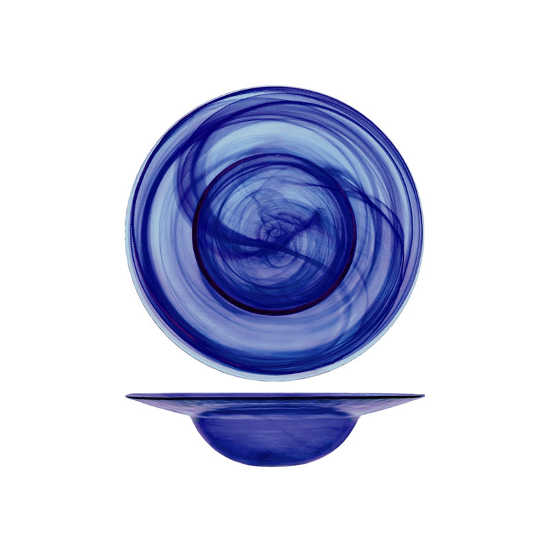 4 Plates Vtr Alabaster Ner Pasta 29, Blue