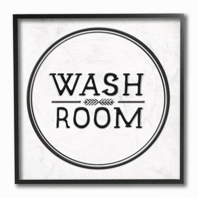 " Wash Room "