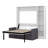 Murphy Bed Wall Bed With Sofa,With Shelves