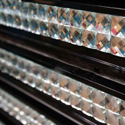 Carrelage mosaïque carré en verre Diflart