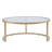 Evie Glass Top Nesting Coffee Table