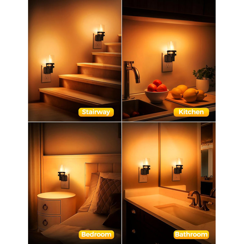 Candle Night Light Plug in