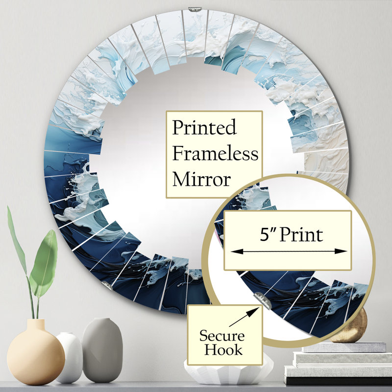 Miroir mural Renessa, 24 po x 24 po
