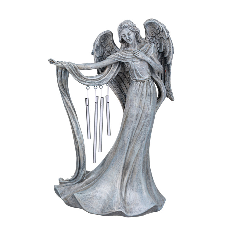 Statuette commémorative en résine Angel, 14 po