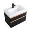 Meuble-lavabo mural de 30 po avec lavabo en acrylique intégré, 2 tiroirs à fermeture en douceur, armoire flottante pré-assemblée et moderne-117193608-117193609