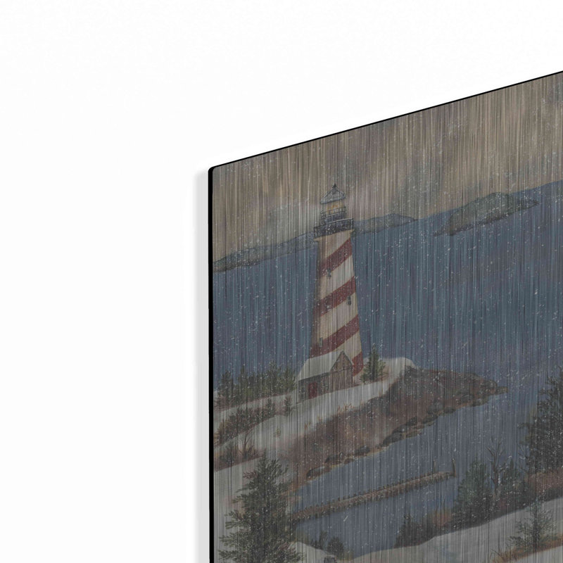" Candy Cane Bay " by Pam Britton, 12" H x 16" W