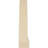 Segment Arch Smooth Signature Urethane Pediment, Primed Tan-113022678-102752837