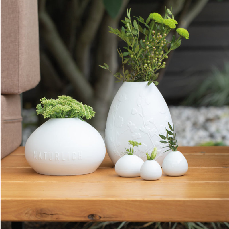 Mini vases en porcelaine - ensemble de 3