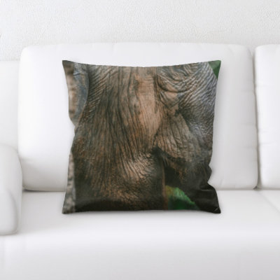 Microsuede Reversible Throw Pillow