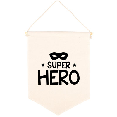 Bannière murale en toile Fris Super Hero