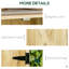 Armoire de rangement de jardin, remise à outils extérieure avec plateau galvanisé et deux tablettes