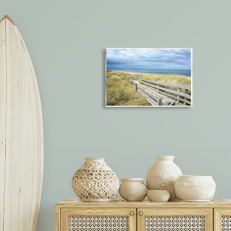 "Sandy Boardwalk View" par Graffi *ee Studios, H 13 po x l 19 po