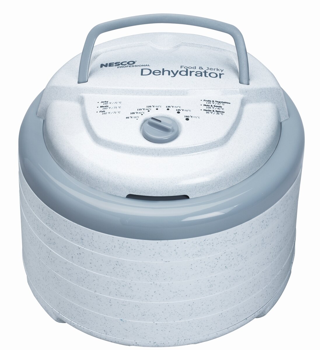 Nesco UL Listed 4-Tray Food Dehydrator, Even Drying