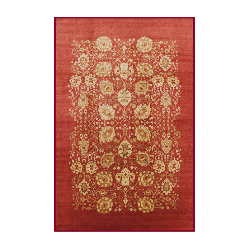 Carmiencke Oriental Indoor Rug, Rectangle 5' x 7'