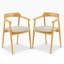 49cm H Polyester Upholstered Low Back Armchair-390335183-390335217