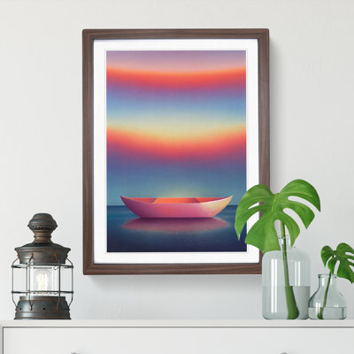 Dreamy Boat - Framed Print