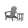 Monterey Bay Folding Adirondack Chair with Side Table