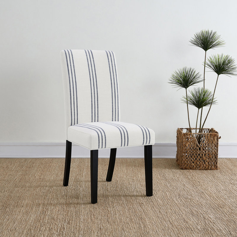 Draper Beige Upholstered Dining Side Chair(Only Dining Chairs)