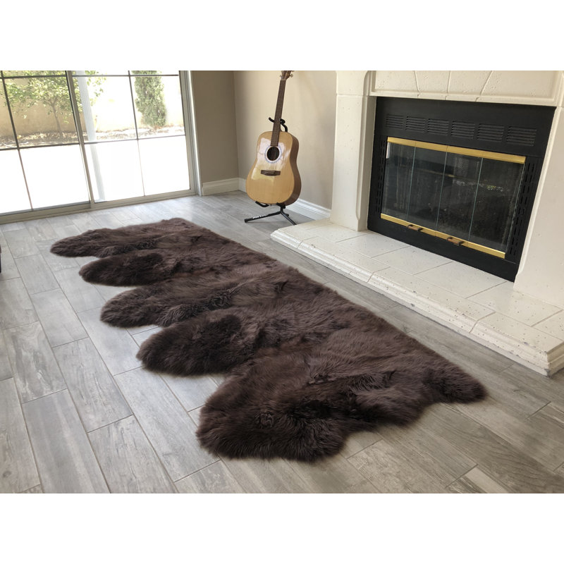Amaranta Performance Sheepskin Indoor Rug, Novelty 3' x 8'6"