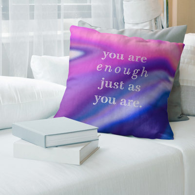 Linen Reversible Throw Pillow