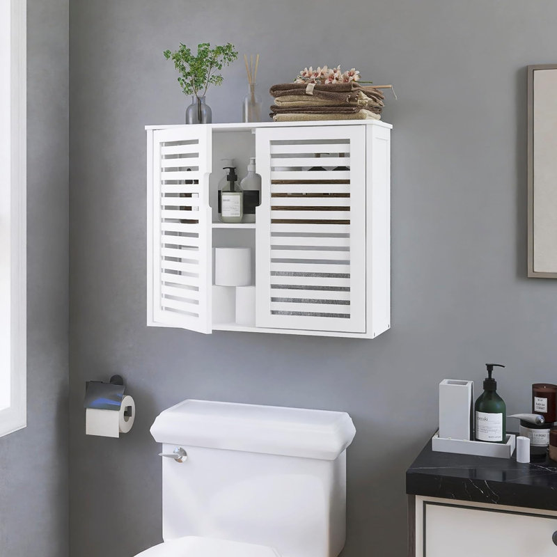 Rangement pour salle de bain Dharm, Argent