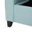 Tissu bleu avec rangement fonctionnel - pour les espaces compacts, le design moderne et gracieux s'adapte aux petits espaces