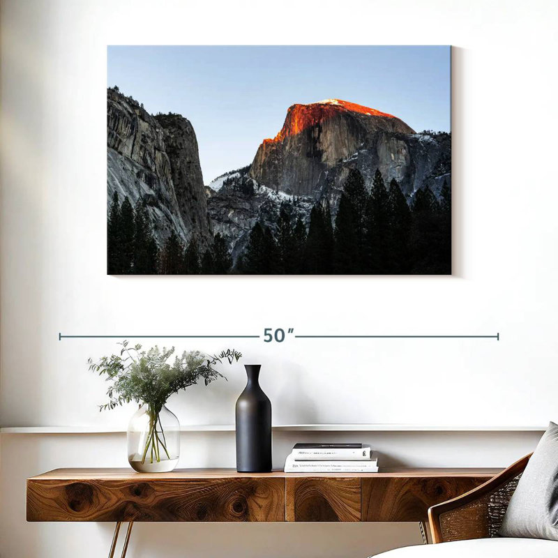 Alvord Sunset At Yosemite