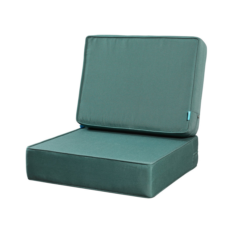 Coussin de dossier / siège d'extérieur, Bleu sarcelle