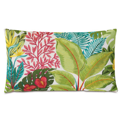 Housse et insert de coussin décoratif brodé St Barths par Barclay Buteras