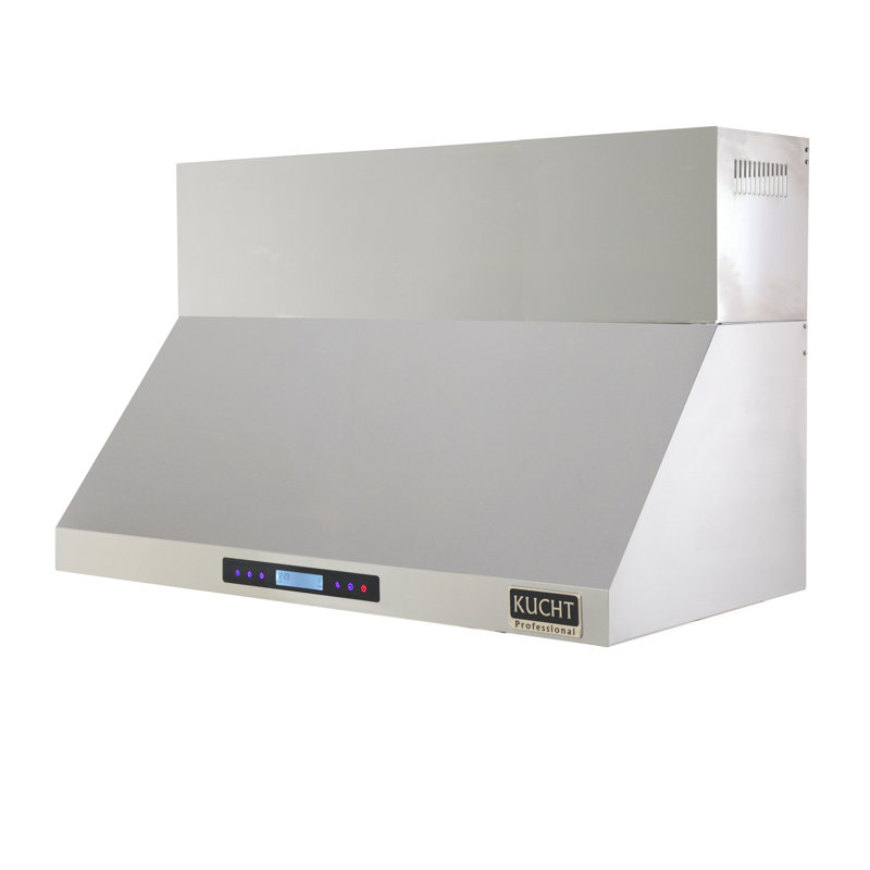 Hotte murale professionnelle en acier inoxydable KUCHT