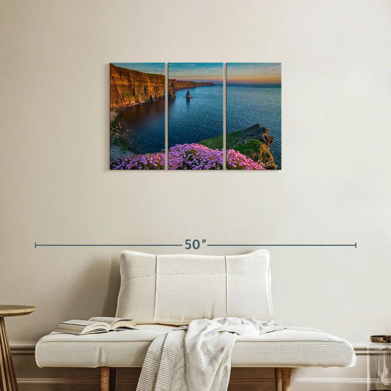 Sebbie Scenic View At Moher Cliffs, 20" H x 33" W