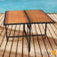 Kirkhill Square Outdoor Dining Table , 110cm cm W 110cm cm D