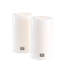 Unscented Flameless Pillar Candle with Polyethylene Holder-71305877-71305882