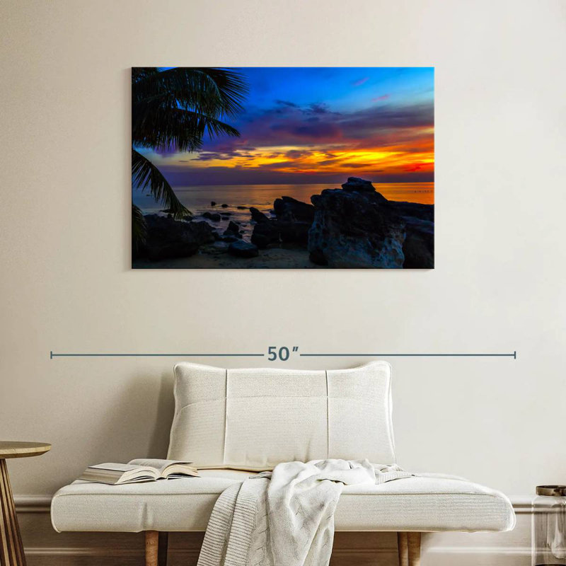 Gillard Caraïbes Gillard Sunset, H 26 po x l 39 po