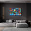«Lover's Moon» par Megan Duncanson, Red Barrel Studio®, art mural en verre acrylique, ACR-43272-1352302008