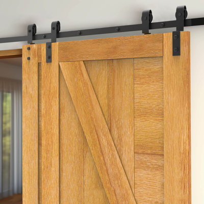 Ensemble de quincaillerie pour porte de grange standard en acier au carbone Yescom