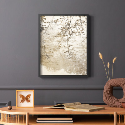 Fresque, reproduction encadrée - bois massif