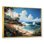 Turquoise Seaside Trek II - reproductions d'art mural nautique et plage