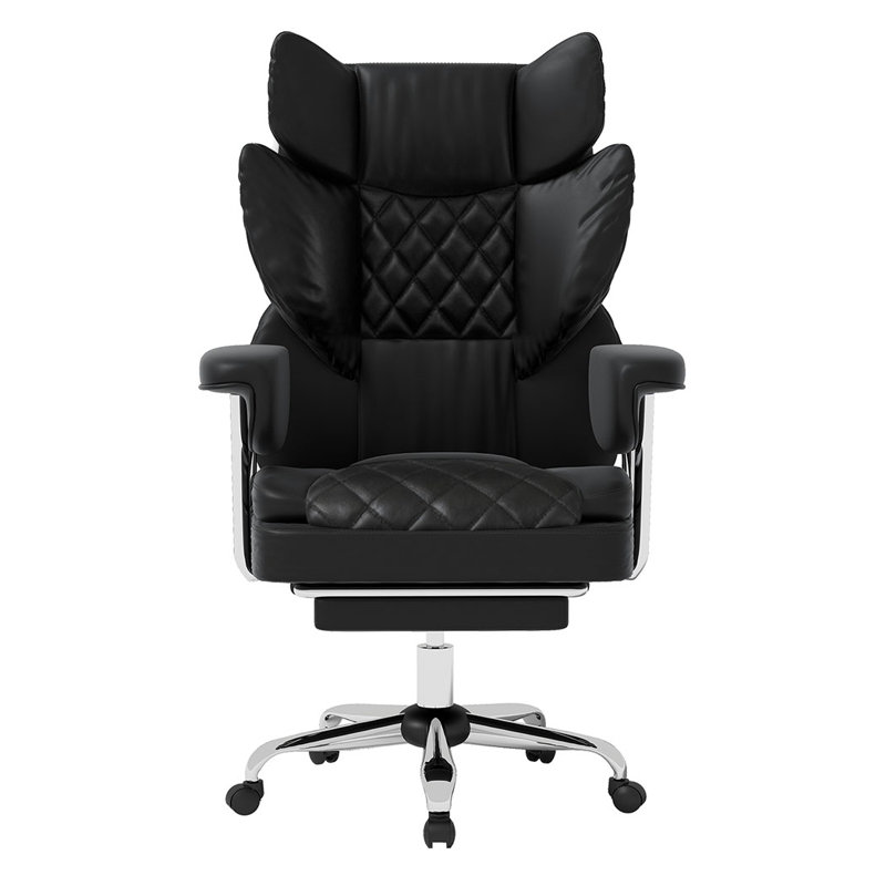 Latitude Run Office Chair with Headrest, Black