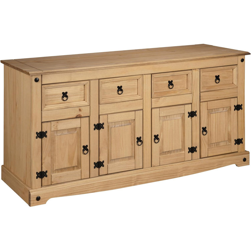 Aticus 164cm Solid Wood Sideboard
