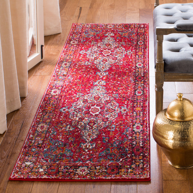 Tapis performance oriental rétro Mcconnell Performance, Tapis de couloir 2 pi 3 po x 10 pi